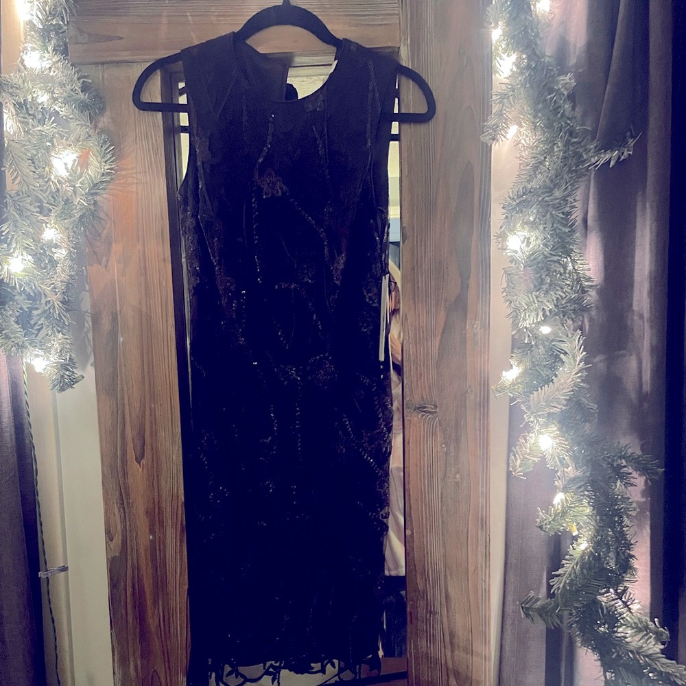 New with tags Calvin Klein lace sheath dress with sparkles